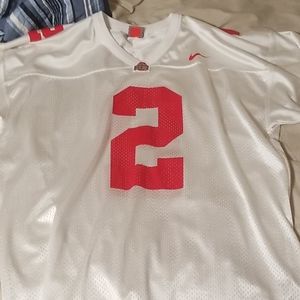 Nike Ohio state buckeyes jersey white version #2